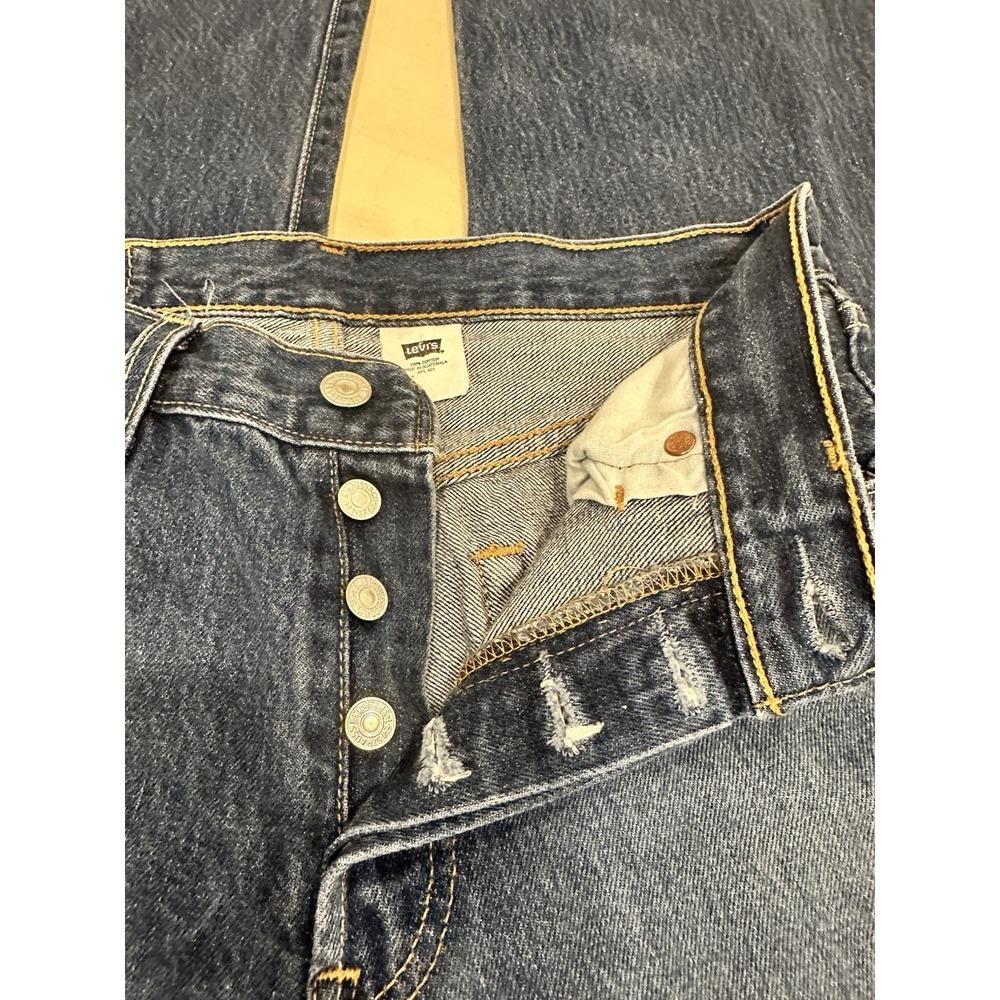 Men's Vintage 03'‎ Levi's 501XX Button fly Medium Wash 30x32 Excellent Cond - Picture 6 of 14